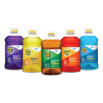 Pine-Sol® All Purpose Cleaner, Lemon Fresh, 144 Oz Bottle freeshipping - TVN Wholesale